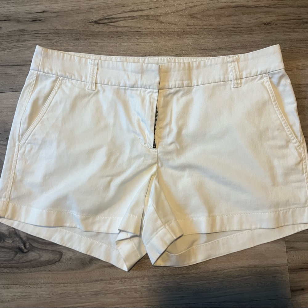 J. Crew Women's White Shorts